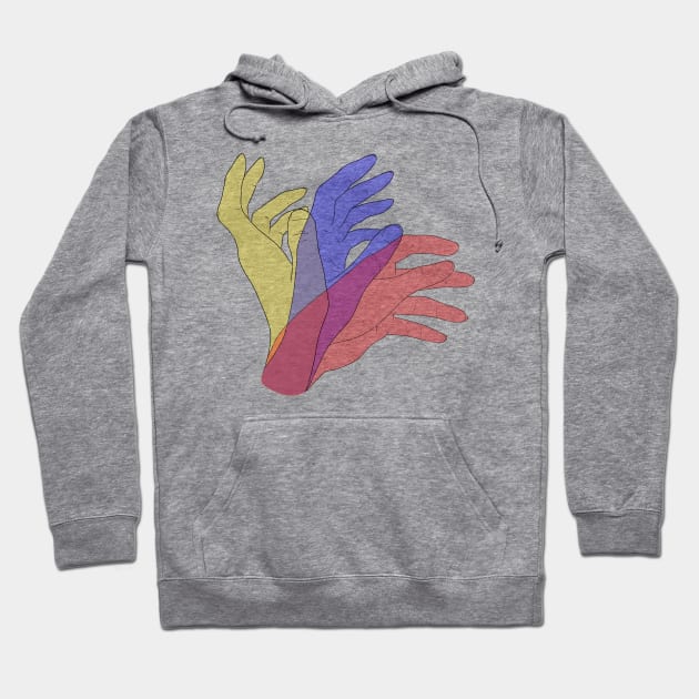 Hands Hoodie by Fotocynthese art